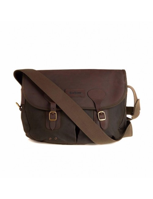 Torba-Barbour Wax and Leather Tarras Bag