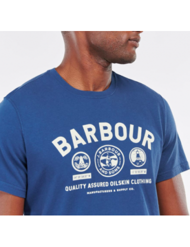 Męski t-shirt - Barbour...