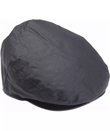 Męski kaszkiet- Barbour Waxed Flat Cap